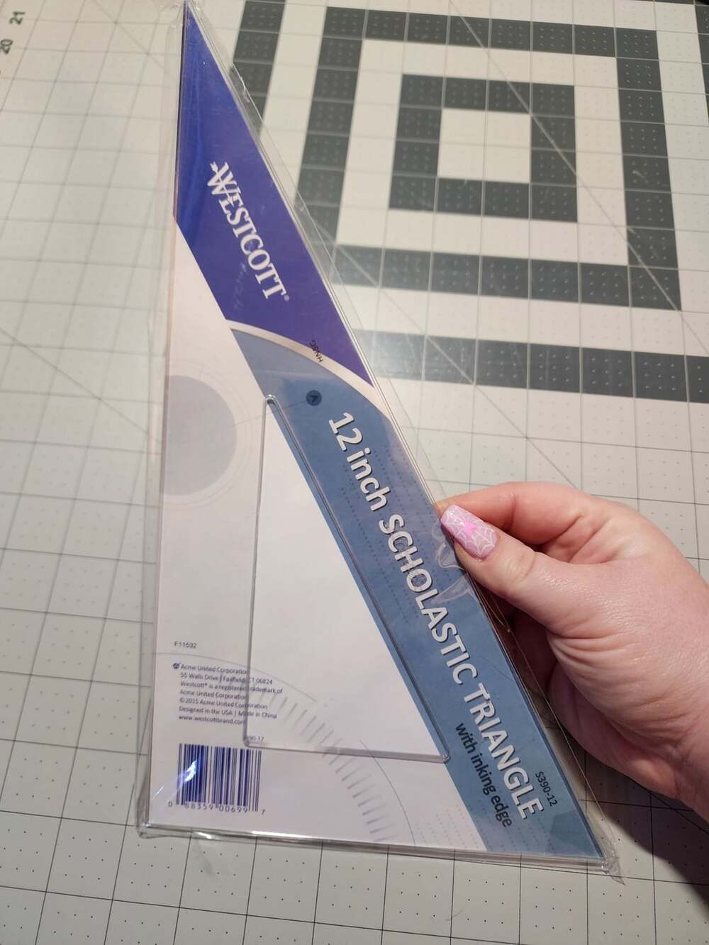 Westcott 12 Inch Scholastic Triangle S390-12
